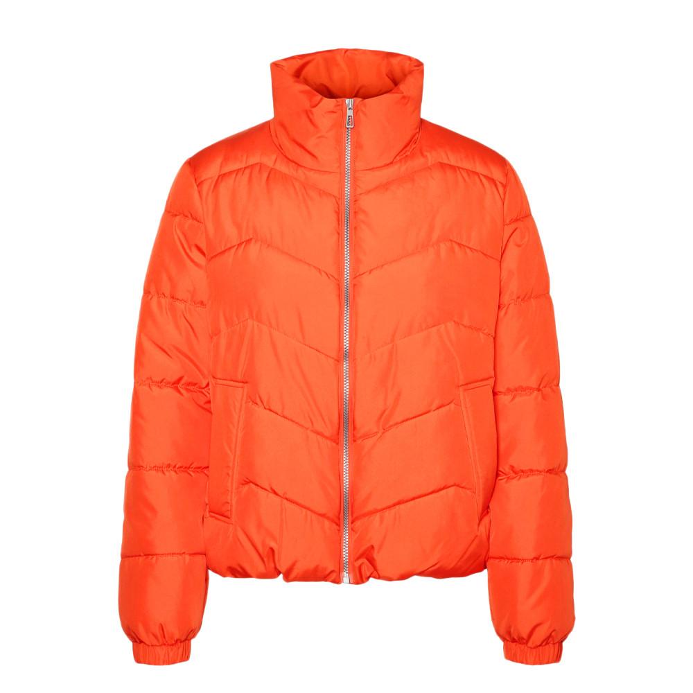 Women's Orange Coat Vero Moda Liga affordable