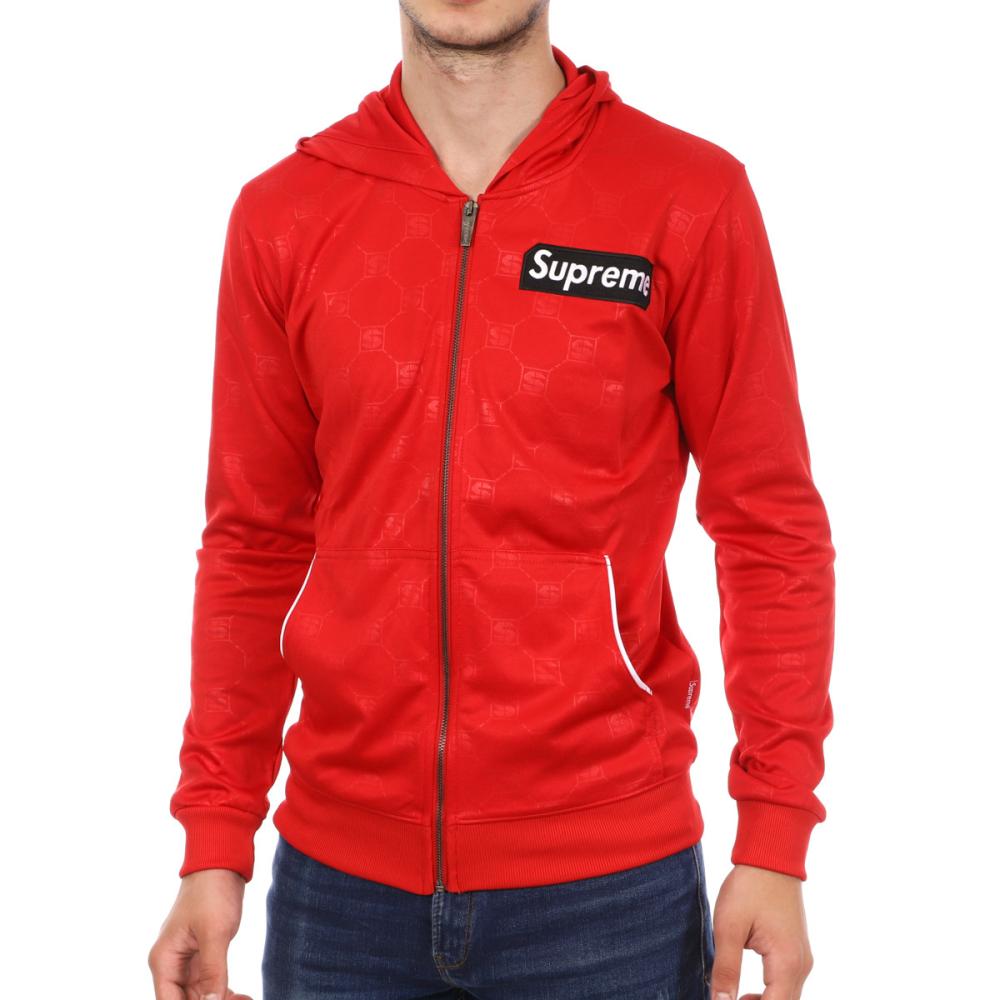 Chaqueta con capucha Supreme Grip Bubby Red, Hombre barato
