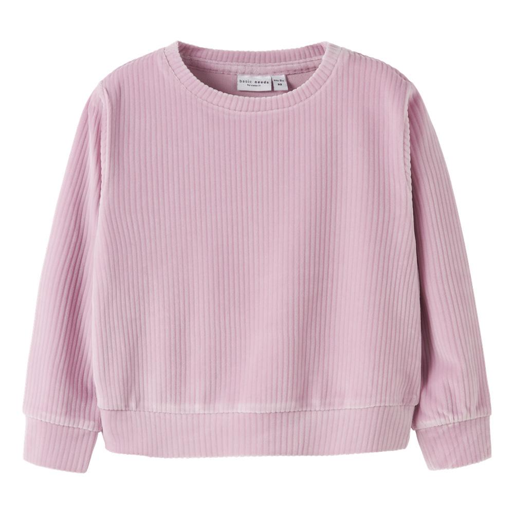 Girl's pink Name it Veloa jumper affordable