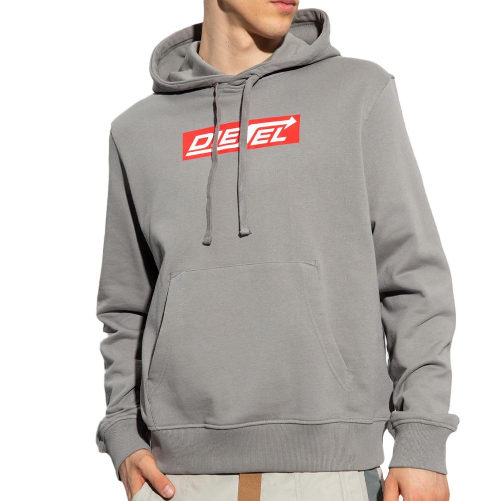 Sweatshirt grau Mann Diesel Ginn günstig