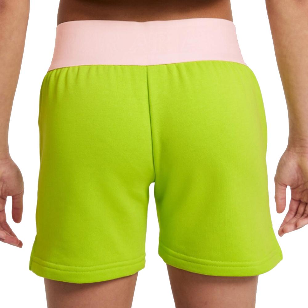 Pantalón Corto Nike Air Fit 5IN Verde Fluorescente, Niña ver 2