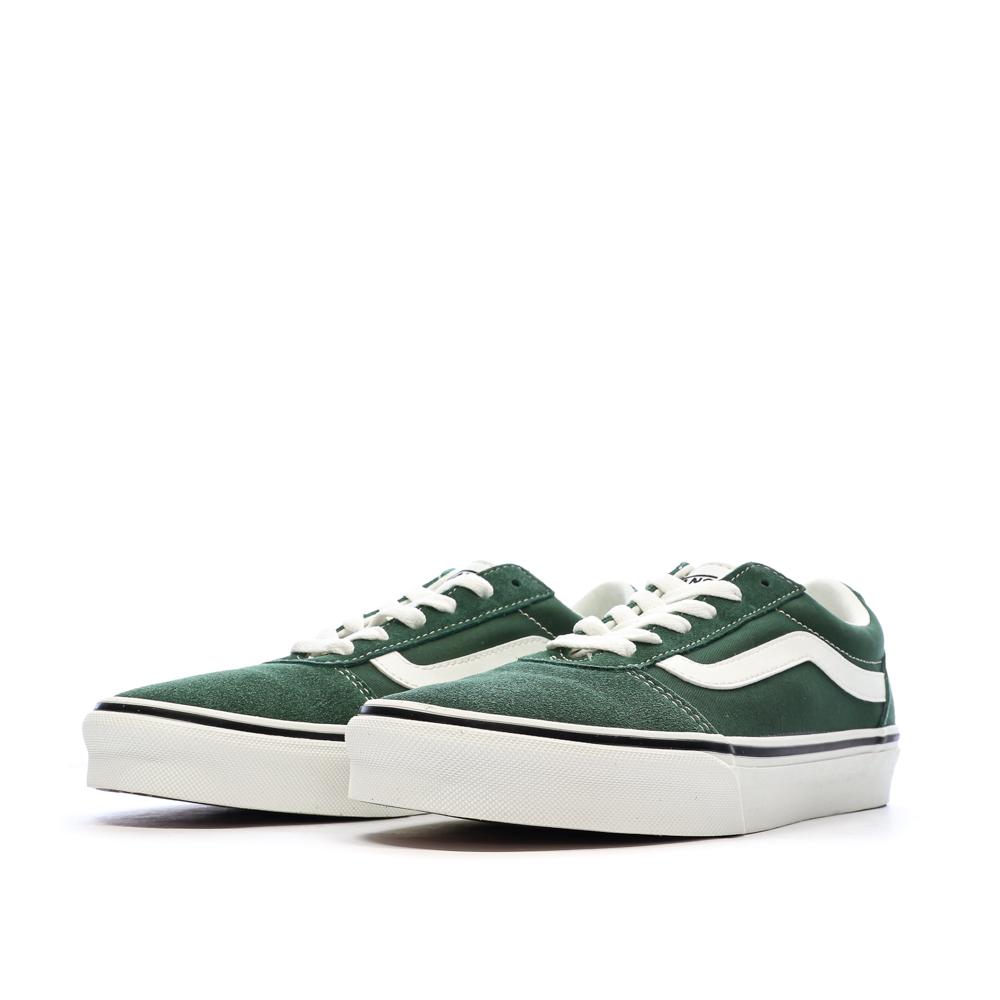 Sneakers Dunkelgrün Gemischte Vans Old Skool Ansicht 6