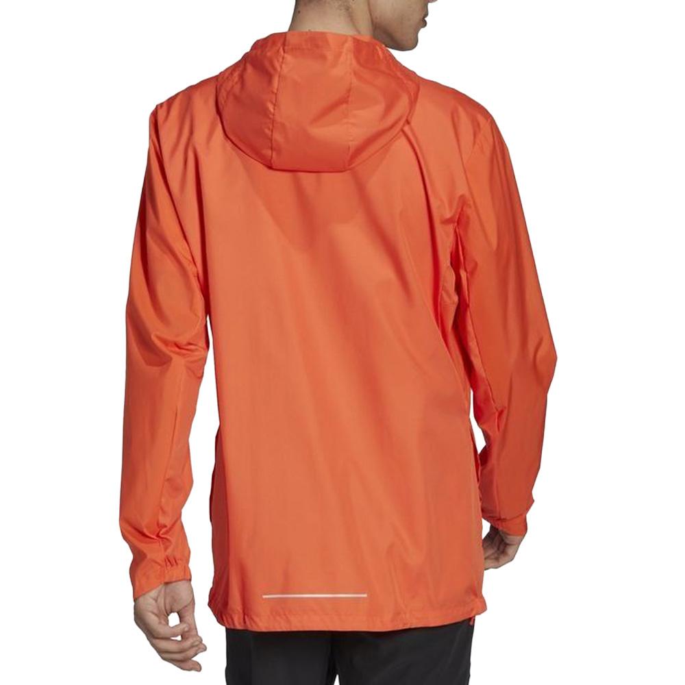 Veste Orange Homme Adidas Own The Run vue 2