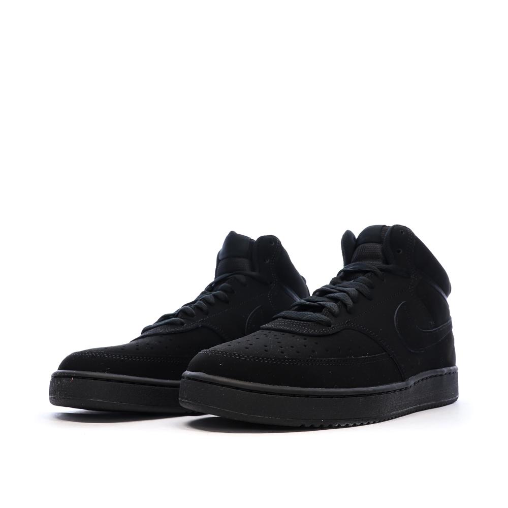 Nike Court Vision Mids Men's Black Sneakers Photo of the Espace des Marques %store% store - view of %key%