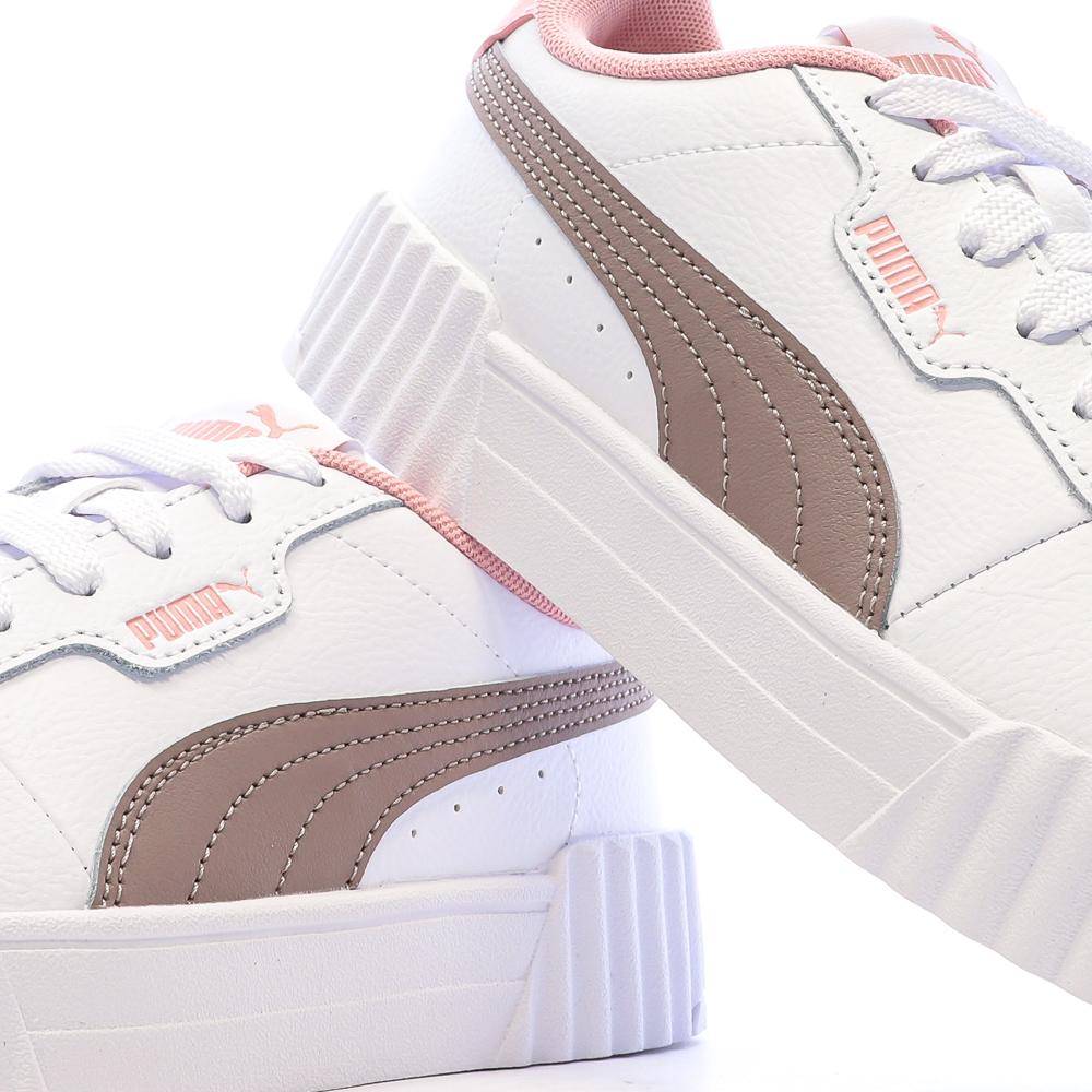 Baskets Blanche Fille/Femme Puma Carina 3.0 vue 7