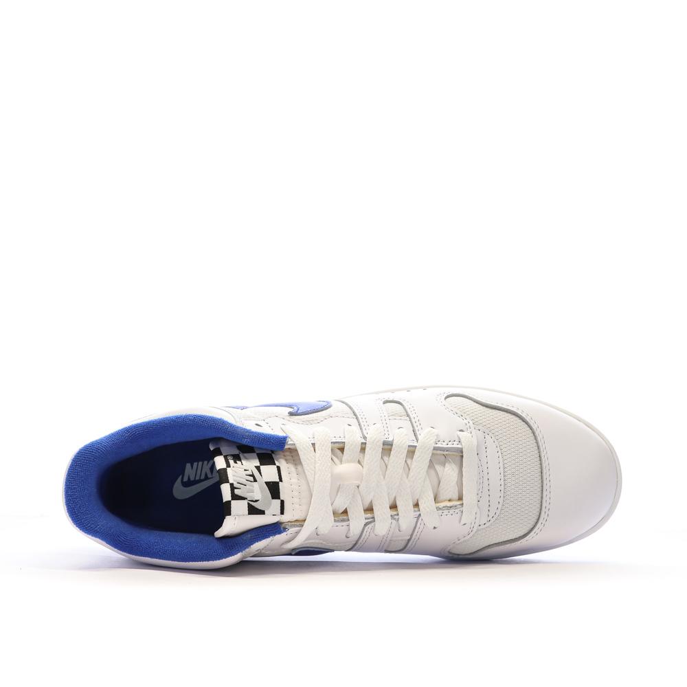 Baskets Blanches/Bleu Homme Nike Attack vue 4