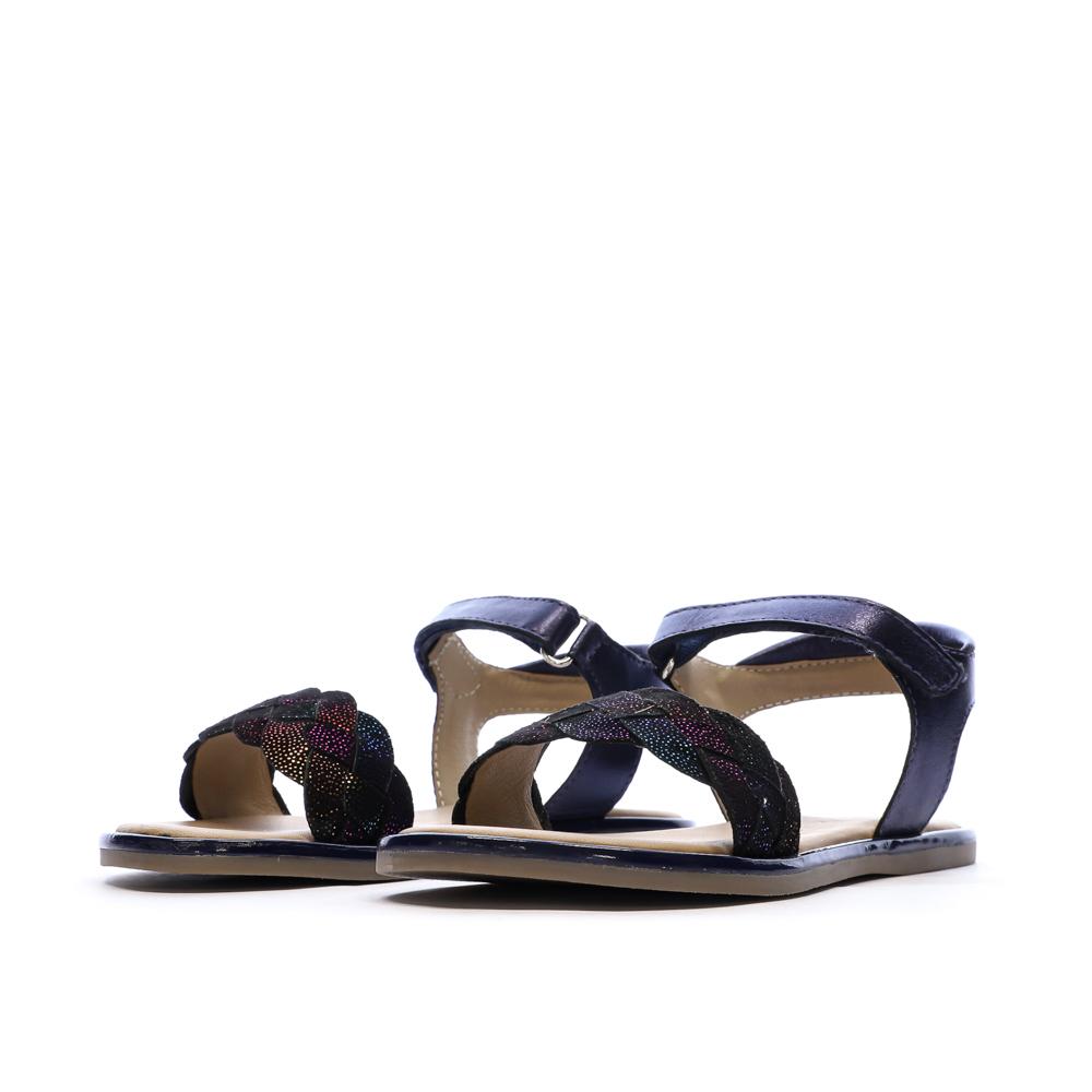 Girls' navy sandals Mod8 Mo Pabla Photo of the Espace des Marques %store% store - view of %key%