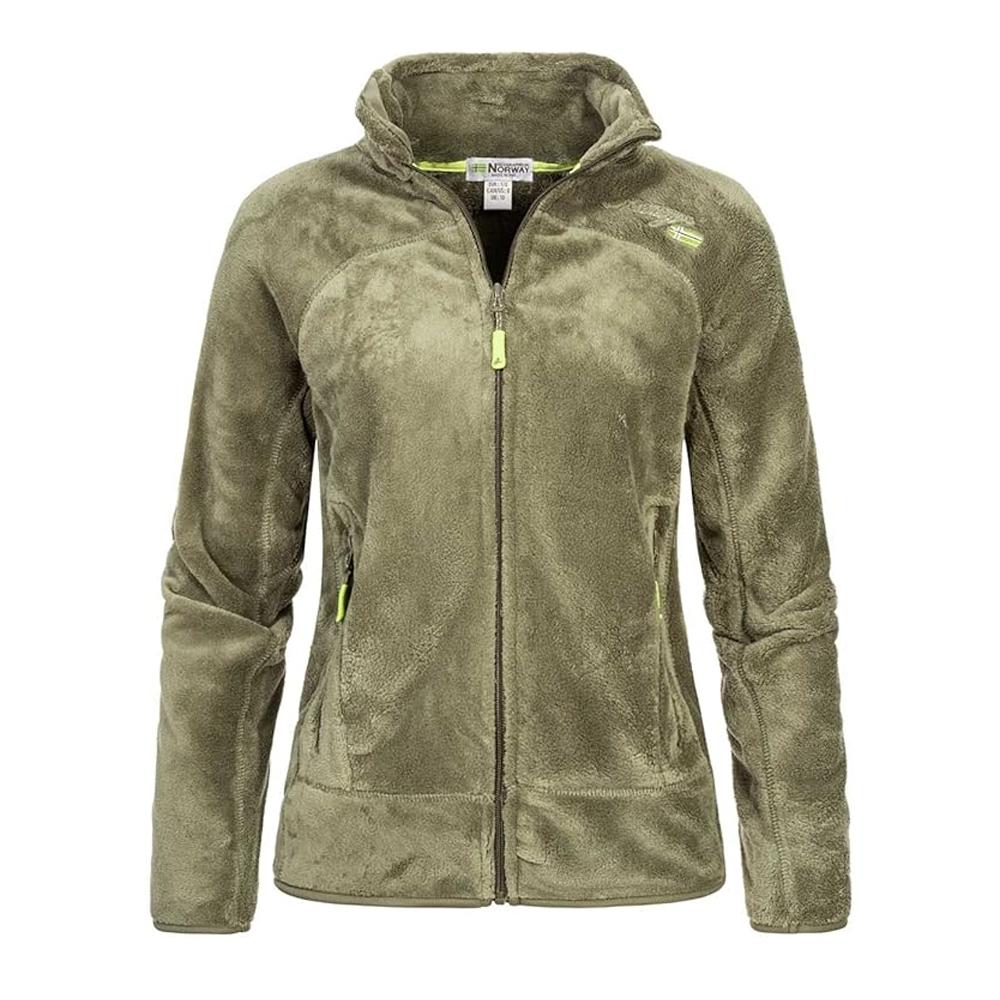 Polaire Kaki Femme Geographical Norway Paline Lady WR624F pas cher