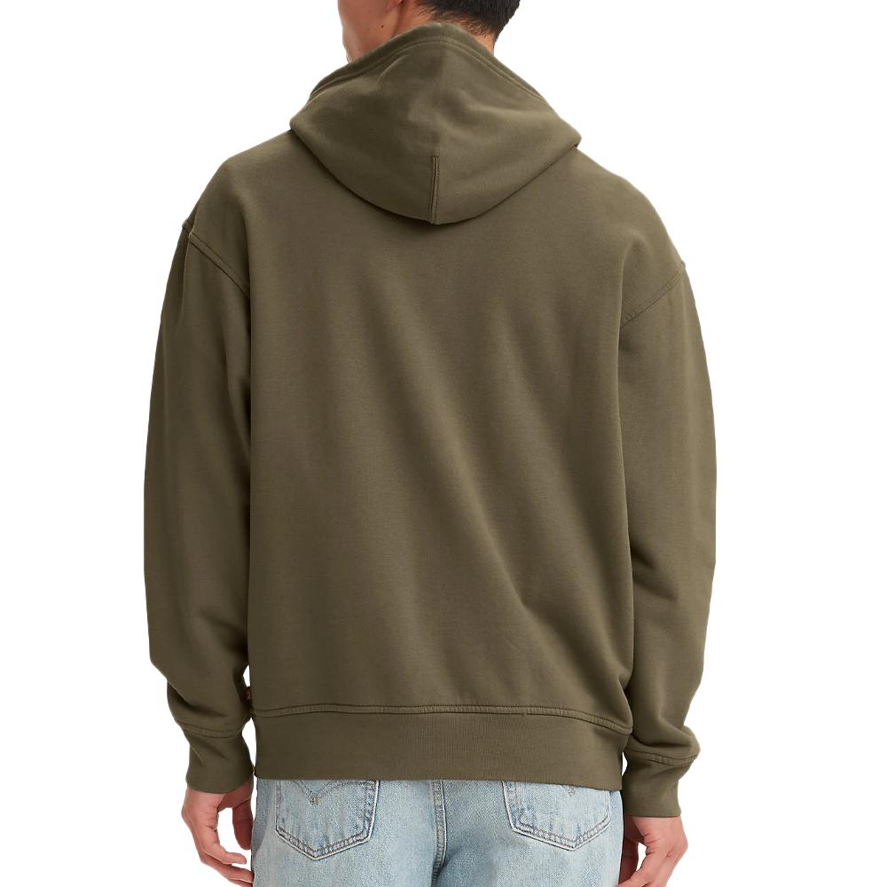 Men's Khaki Hoodie Levi's fleece 384790 Photo of the Espace des Marques %store% store - view of %key%