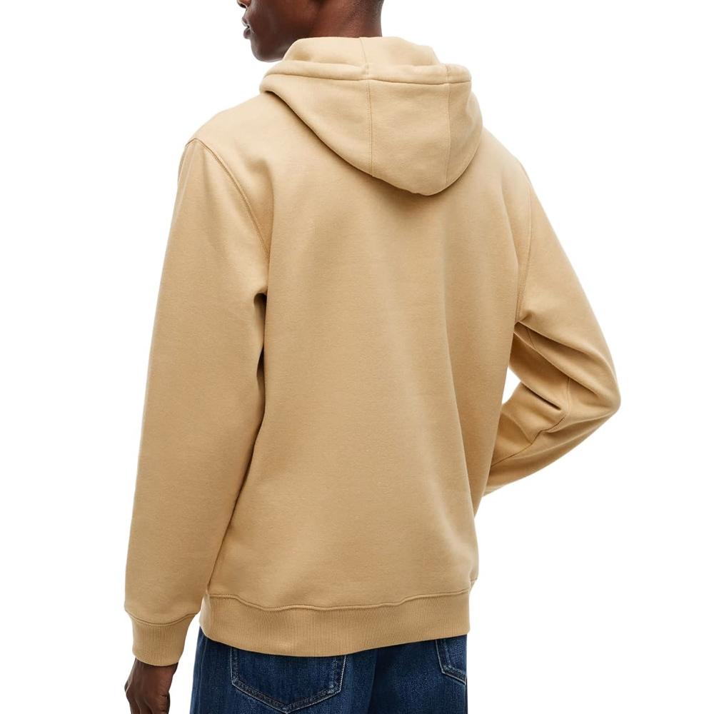 Sweat Beige Sable Homme Tommy Hilfiger Tjm Reg S Flag vue 2
