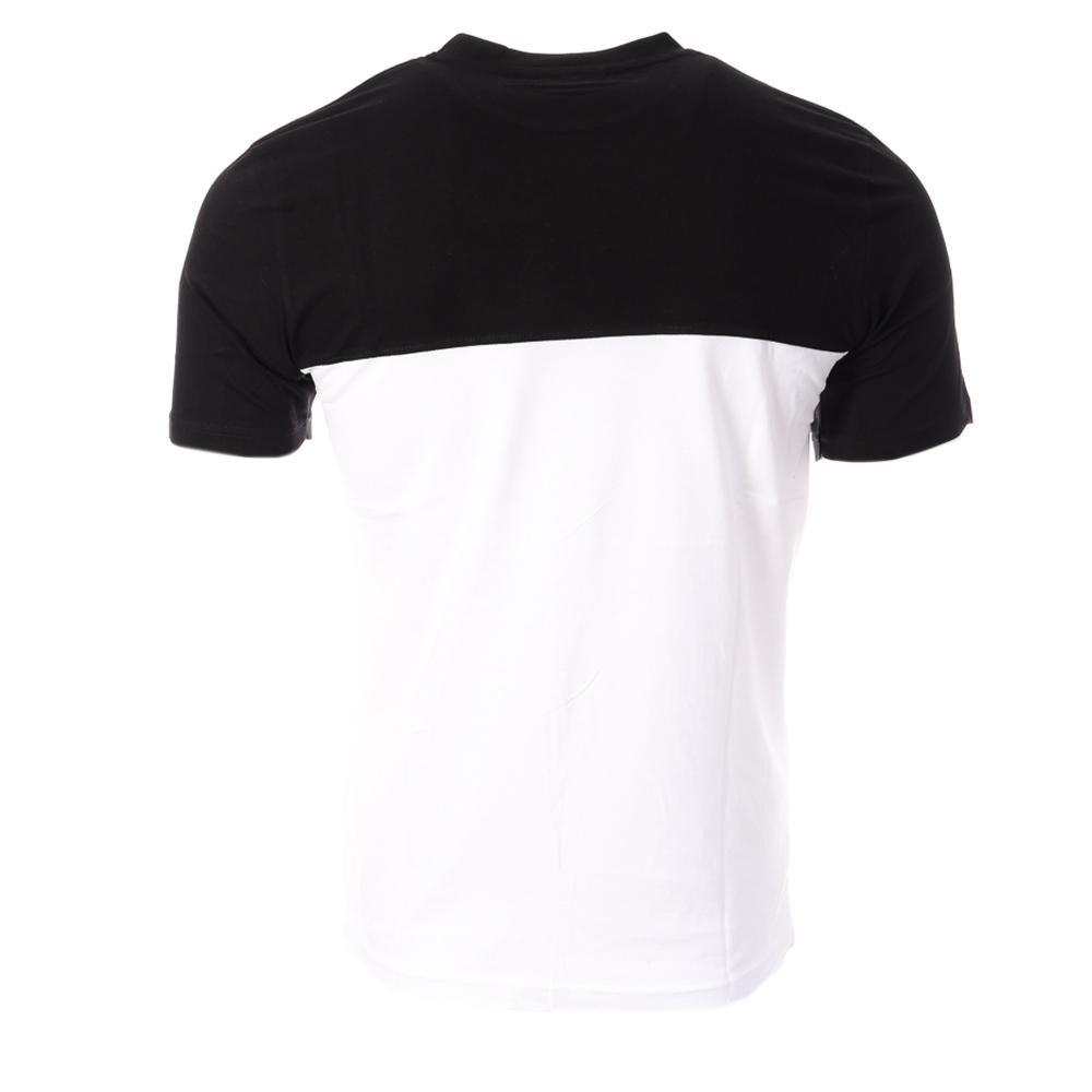 Camiseta Fila Tape Blanco/Negro, Hombre ver 2