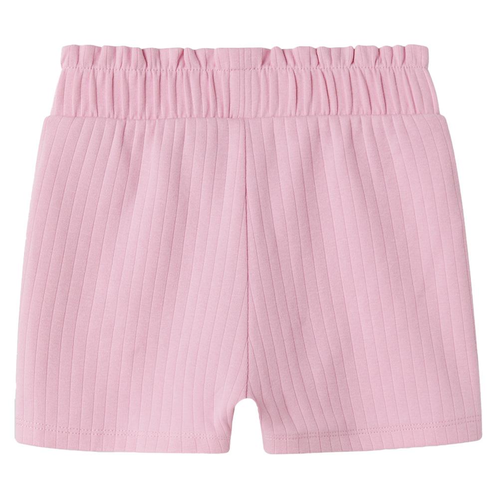 Pantalón corto rosa de niña Se llama Surajali ver 2