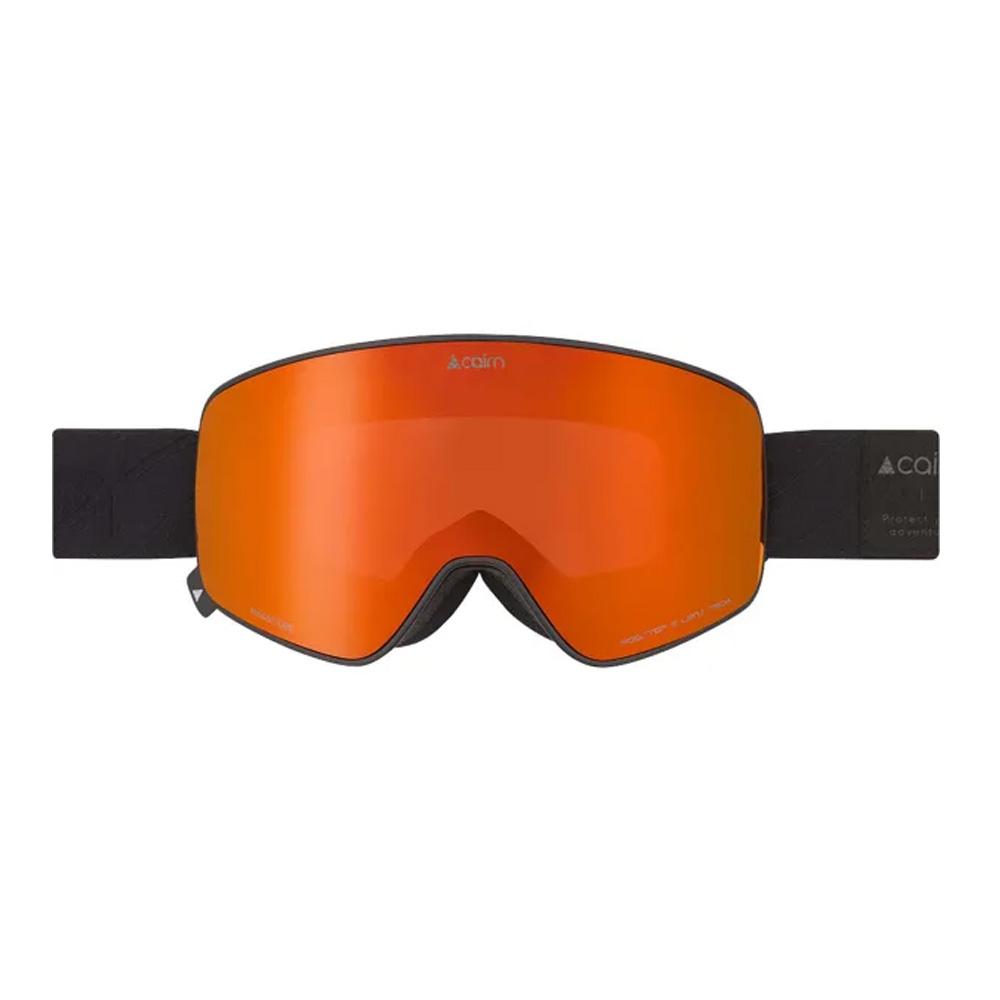 Gafas de esquí negras/naranjas unisex Cairn Magnitude 0580 ver 2