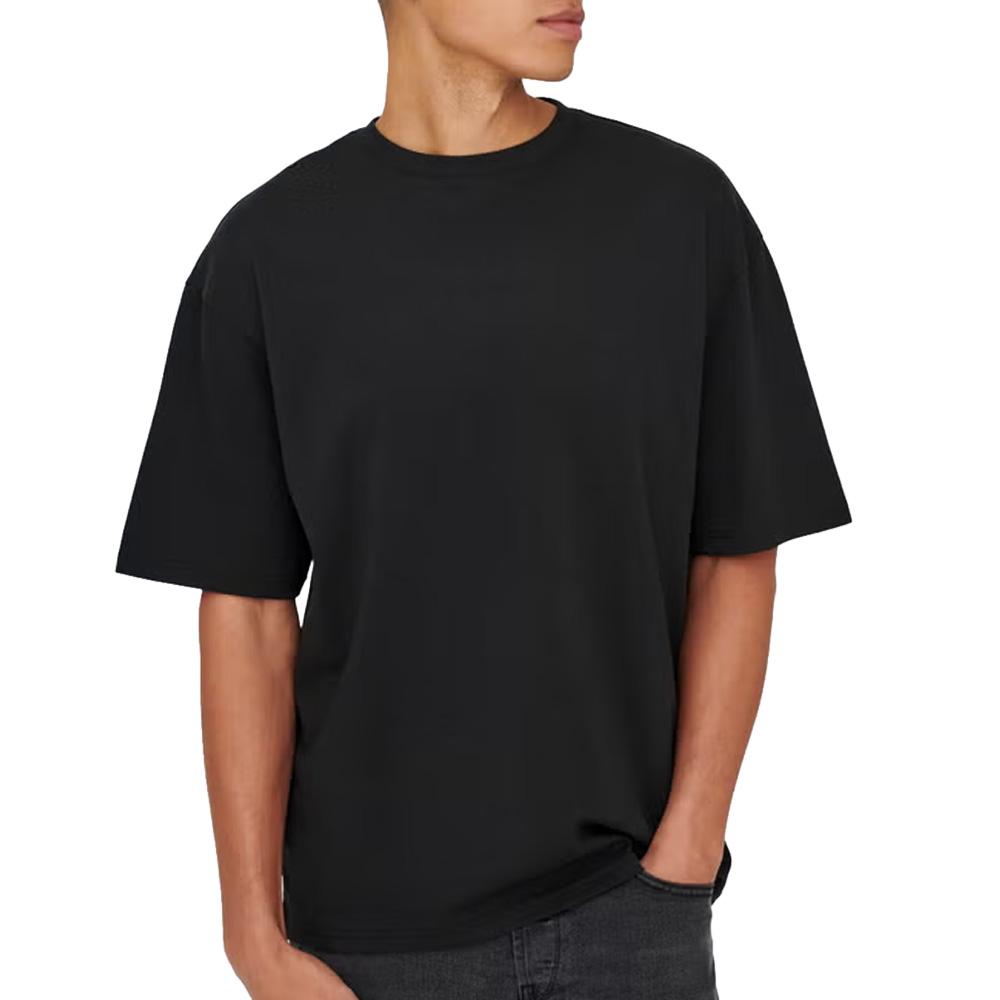 Schwarzes Herren-T-Shirt von Only & Sons Jeff günstig
