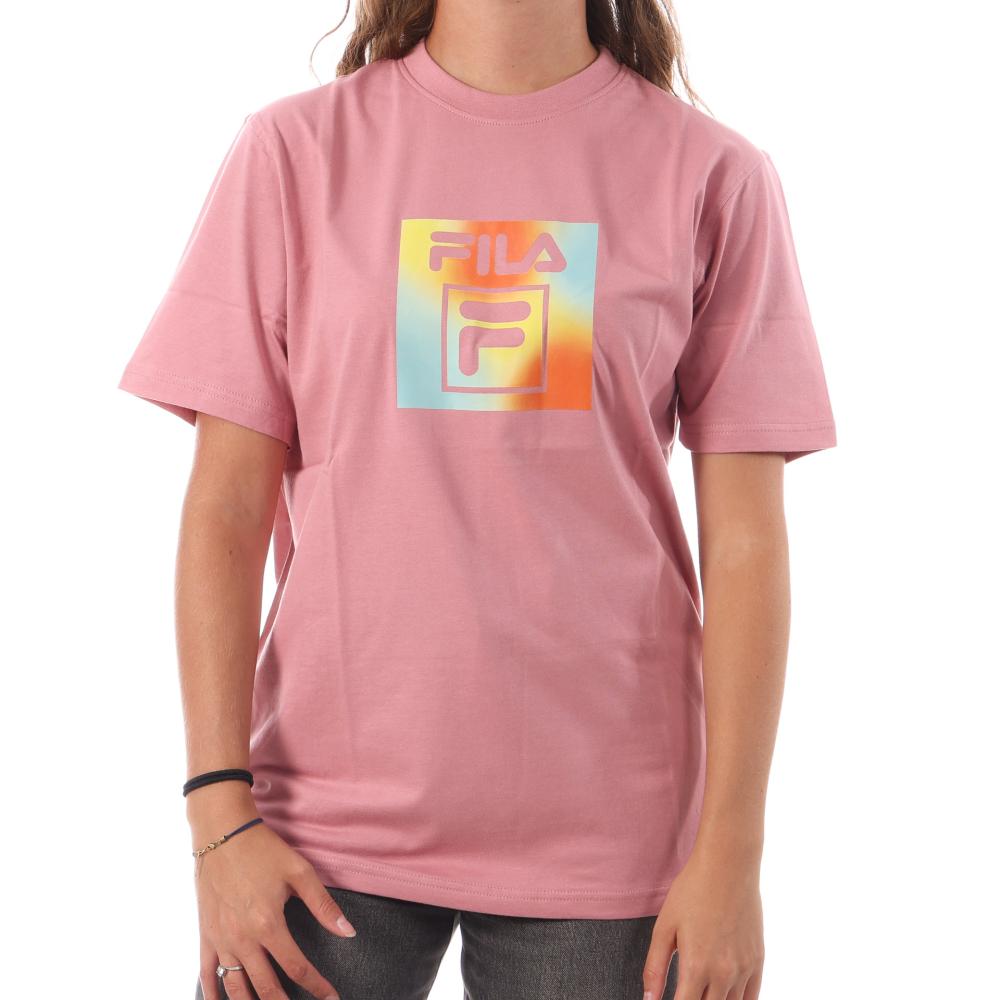 Rosa T-Shirt für Frauen Fila Soft Plastisol günstig