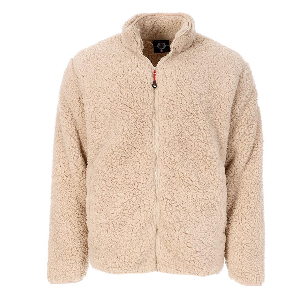 Sherpa Beige Herren Paname Brothers Full Zip Jacket günstig