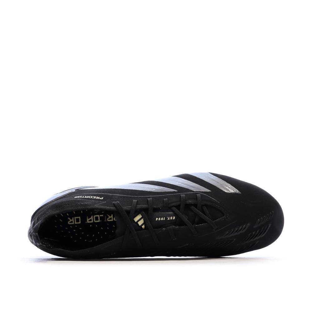 Chaussures de football Noir Homme Adidas Predator Elite vue 4