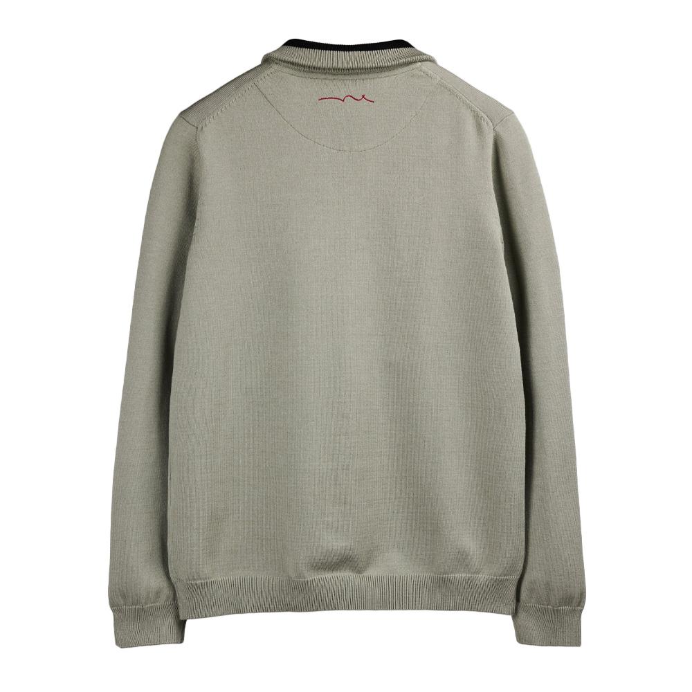 Men’s Green Zip-Up Sweatshirt by Teddy Smith Martyn Photo of the Espace des Marques %store% store - view of %key%