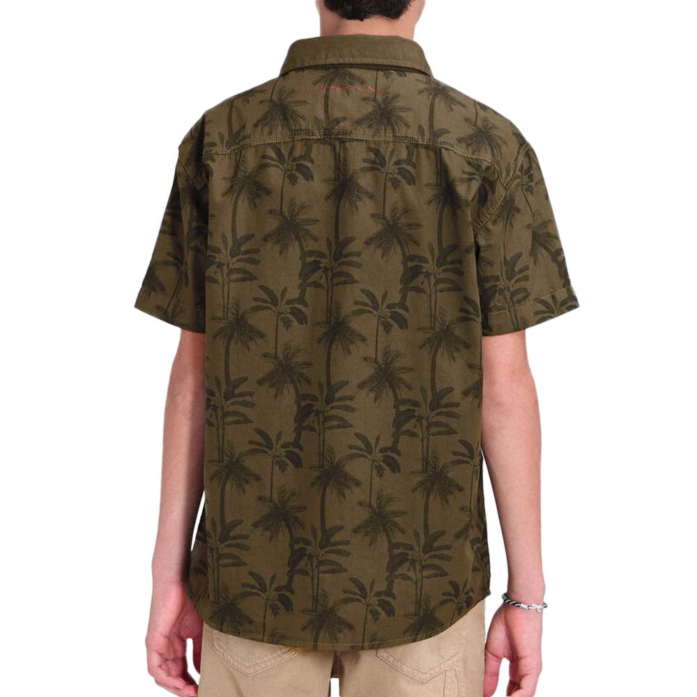 Teddy Smith Hook Boy's Shirt Khaki Photo of the Espace des Marques %store% store - view of %key%