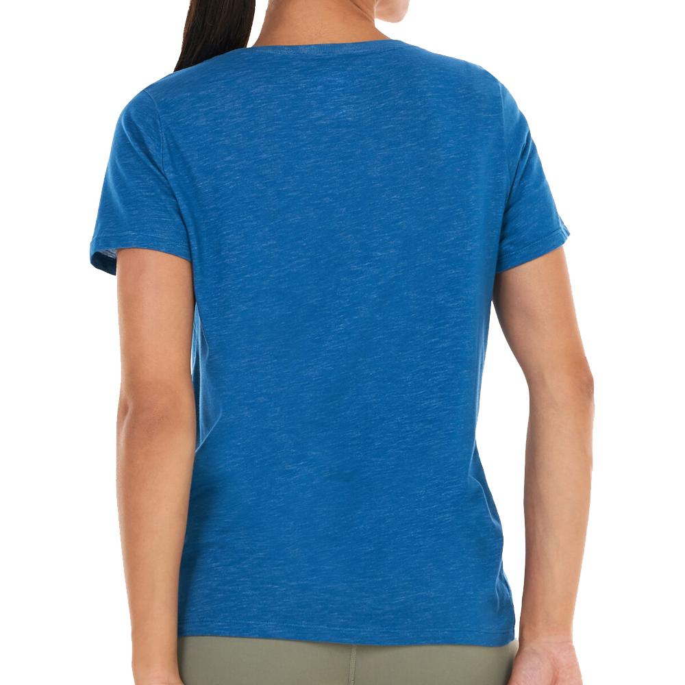 Nike Script Women's Blue T-Shirt Photo of the Espace des Marques %store% store - view of %key%