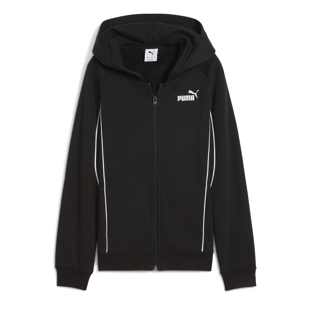 Sweatshirt mit Reißverschluss Schwarz Puma 688858 günstig
