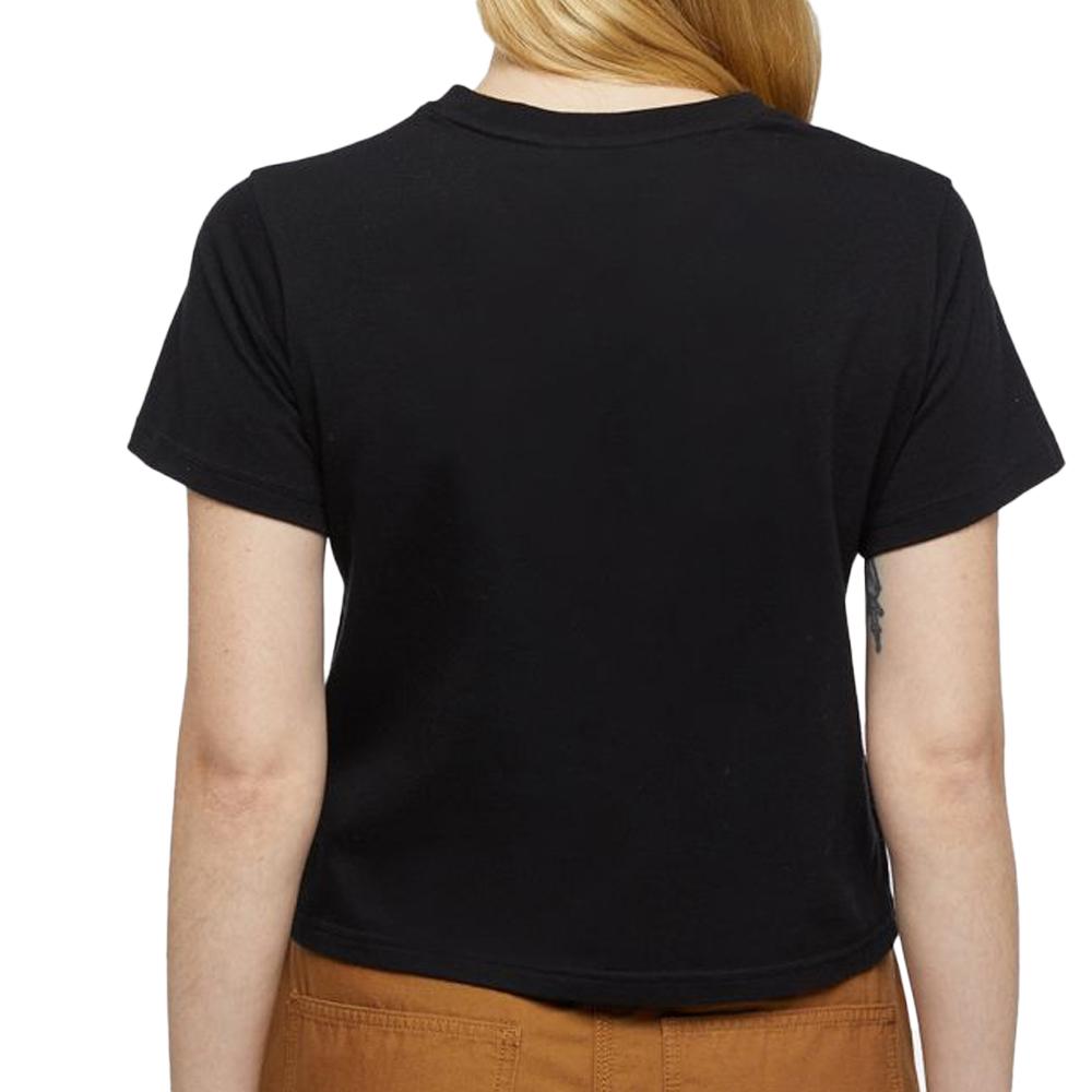 Camiseta negra de mujer Dickies Companion ver 2