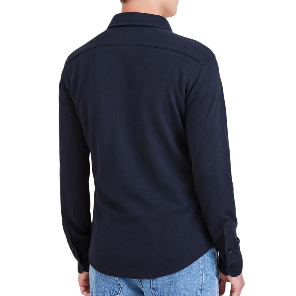 Camisa Dockers Alpha Azul Marino, Hombre ver 2