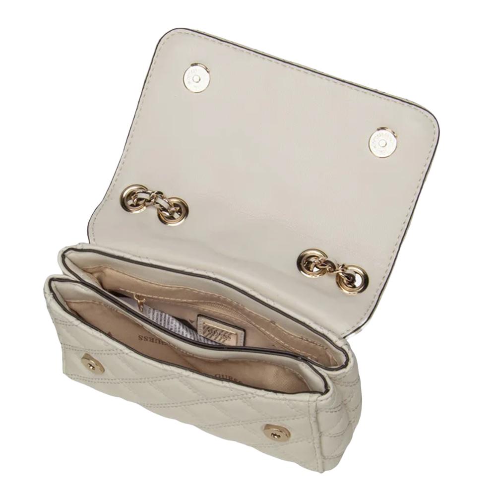 Guess Giully Women’s Beige Shoulder Bag Photo of the Espace des Marques %store% store - view of %key%