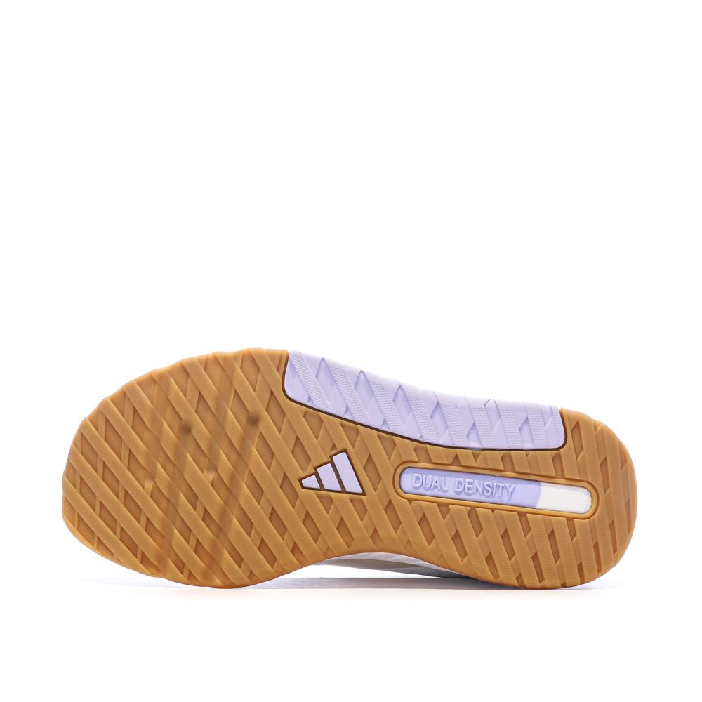 Weiße/beige Damen-Sneaker Adidas Everyset Ansicht 5