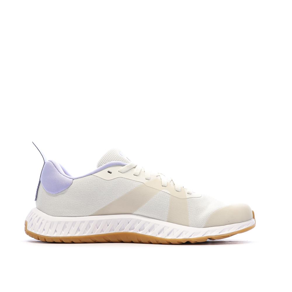 Weiße/beige Damen-Sneaker Adidas Everyset Ansicht 2