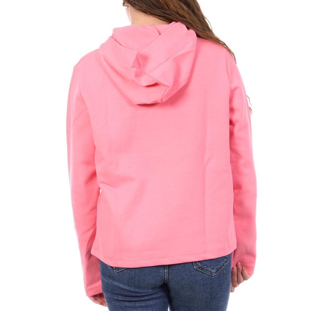 Sweat à Capuche Rose Femme Le Coq Sportif Hoody N°9 vue 2
