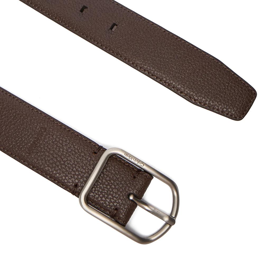 Brown Men's Belt Calvin Klein Jeans Round Photo of the Espace des Marques %store% store - view of %key%