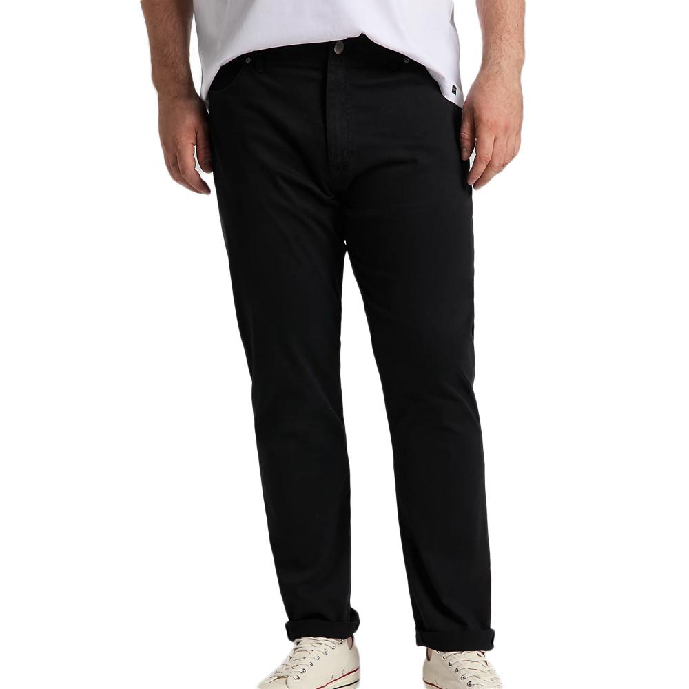 Lee Vaqueros rectos negros para hombre L71WTF01 barato
