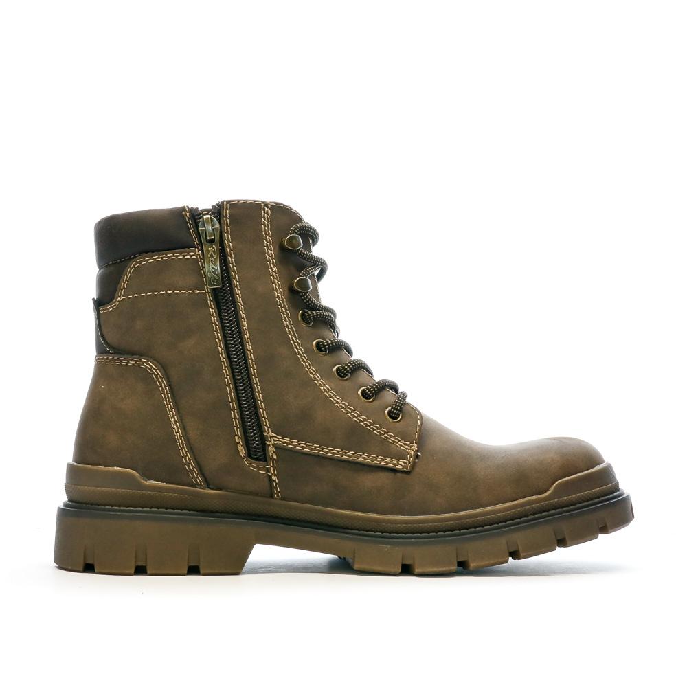 RELIFE Vifrone Men's Brown Boots Photo of the Espace des Marques %store% store - view of %key%