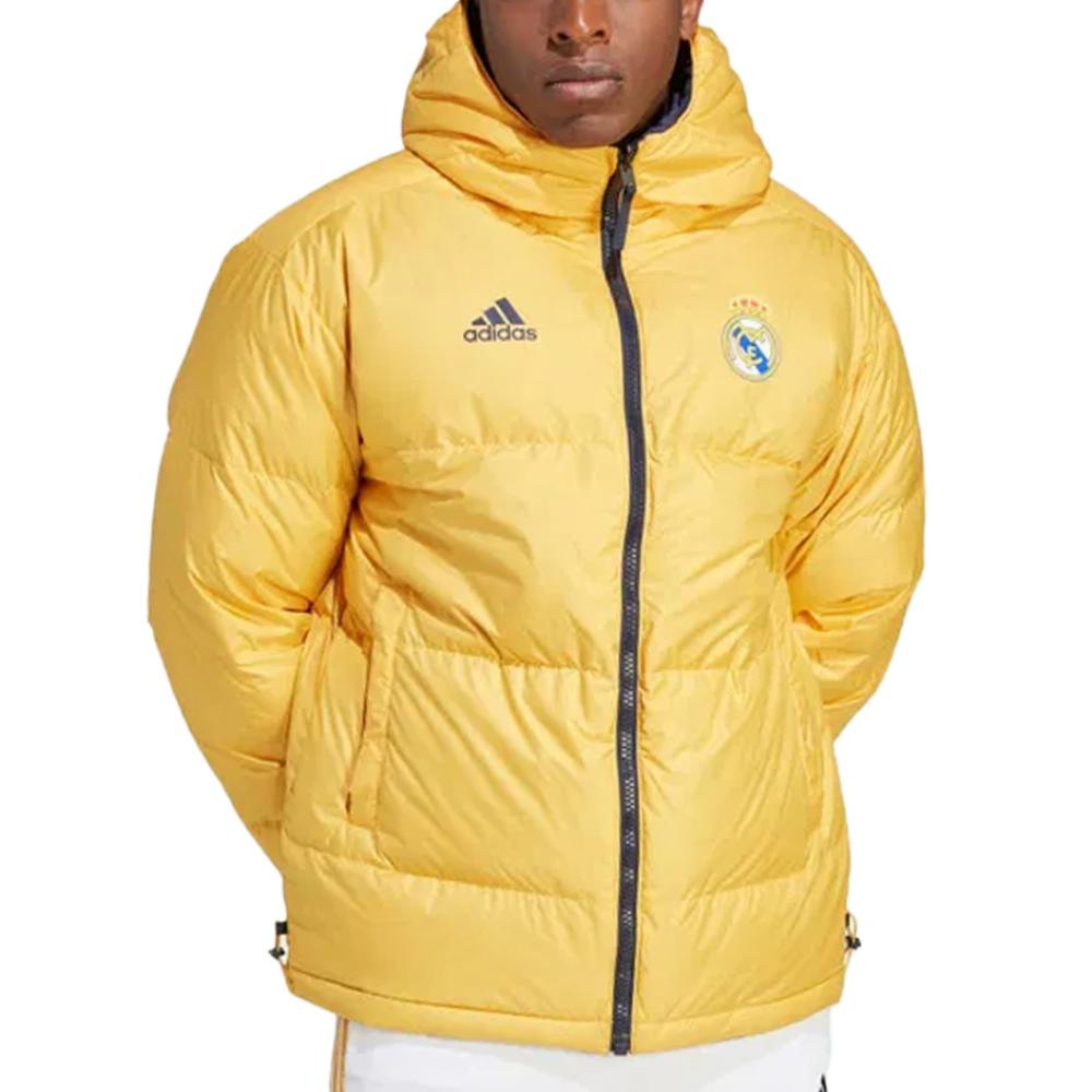Real Madrid Doudoune Hombre Azul Marino Adidas Abajo ver 3