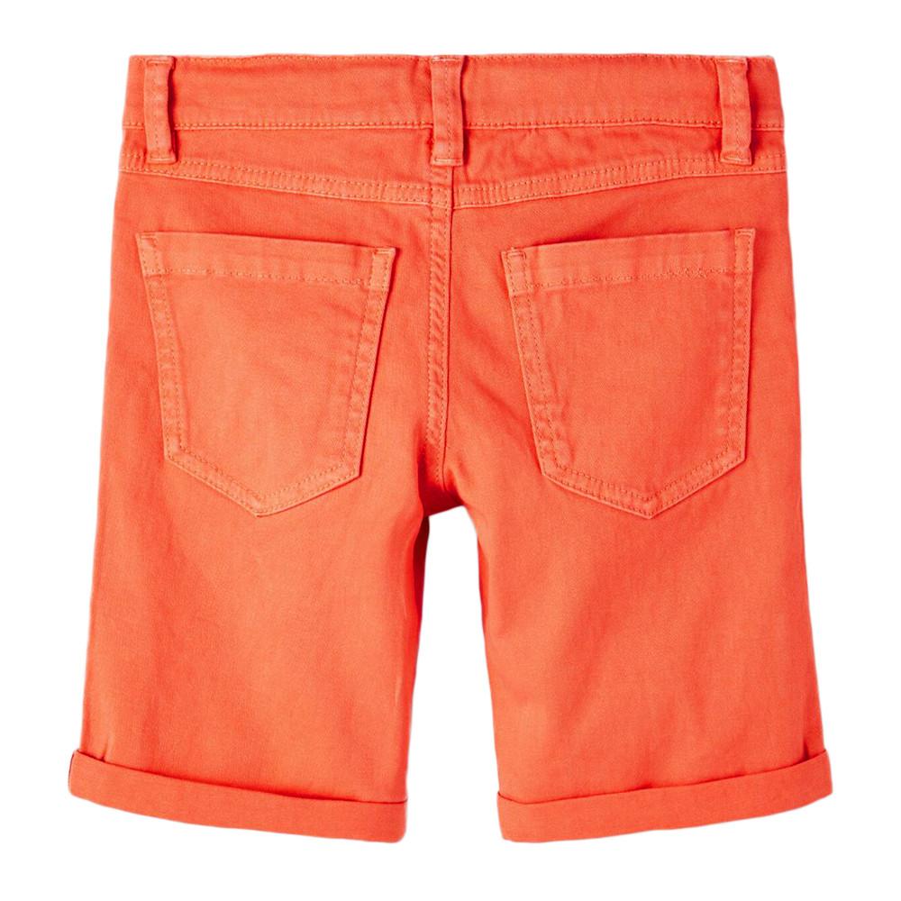 Pantalones cortos naranja de niño Name it Twiisak ver 2