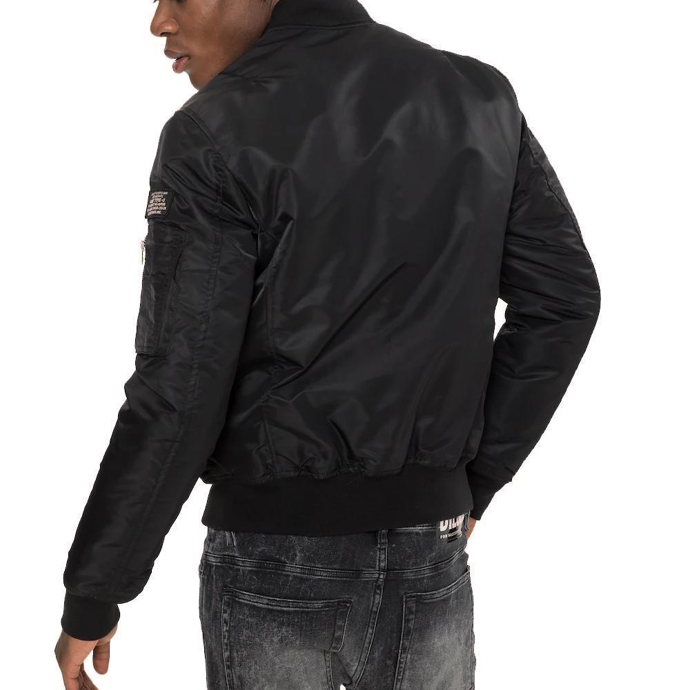 Schott Jet17 Bomber Negro, Hombre ver 2