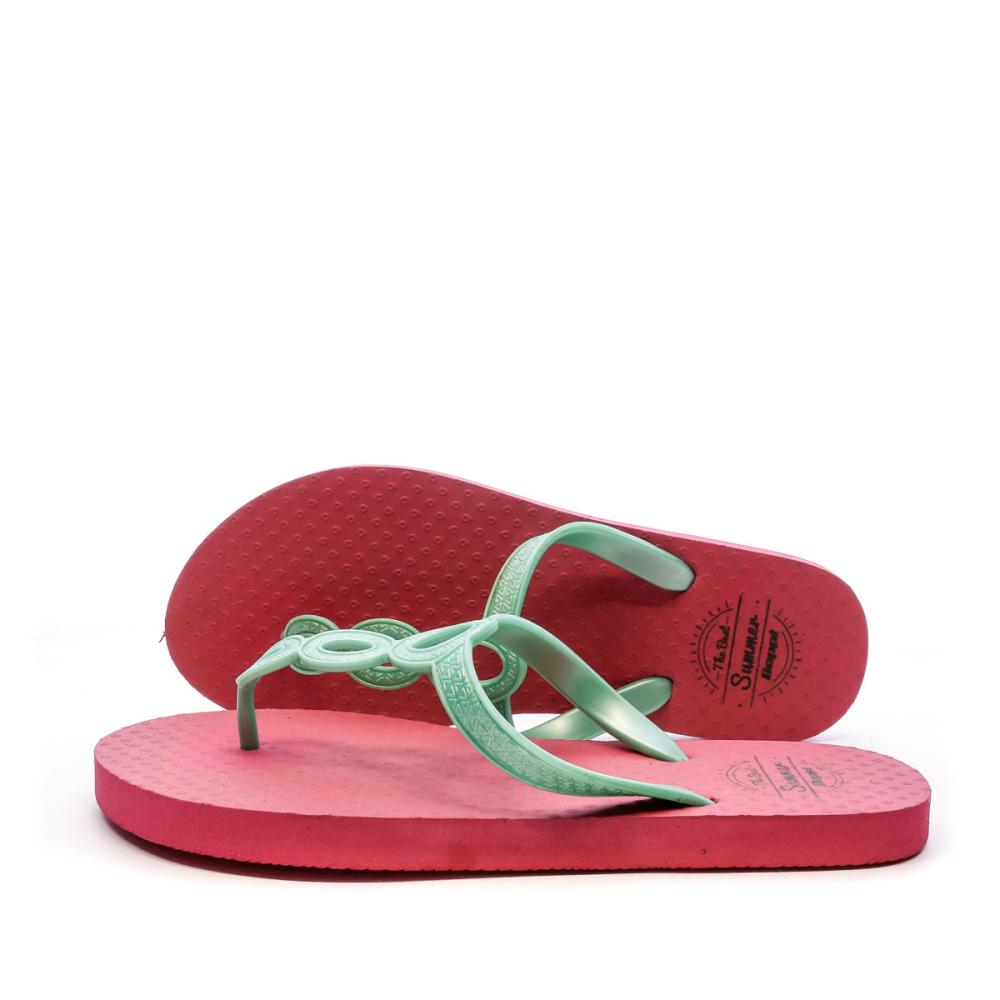 Flip-Flops Rosa/Grün Frau Beppi günstig