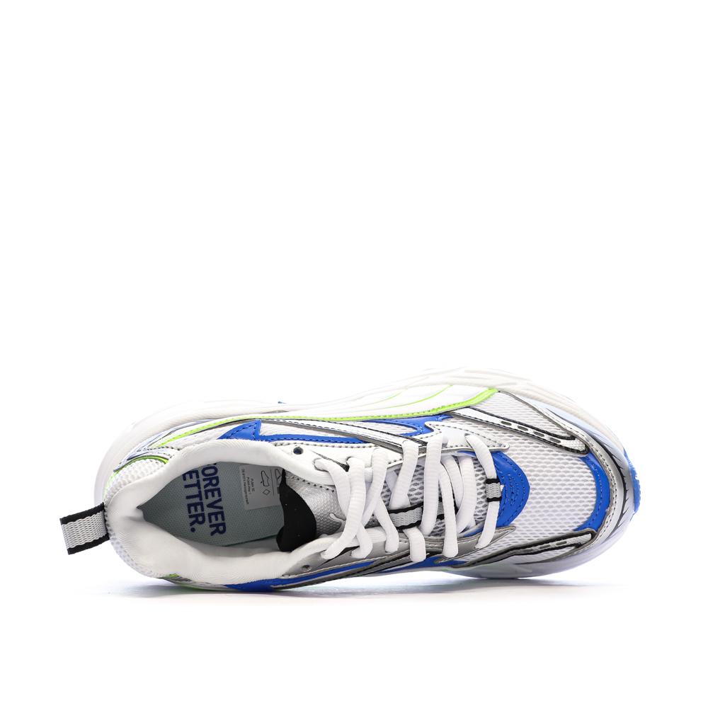 Weiße/blaue Puma Morphic Sneaker für Jungen Ansicht 4