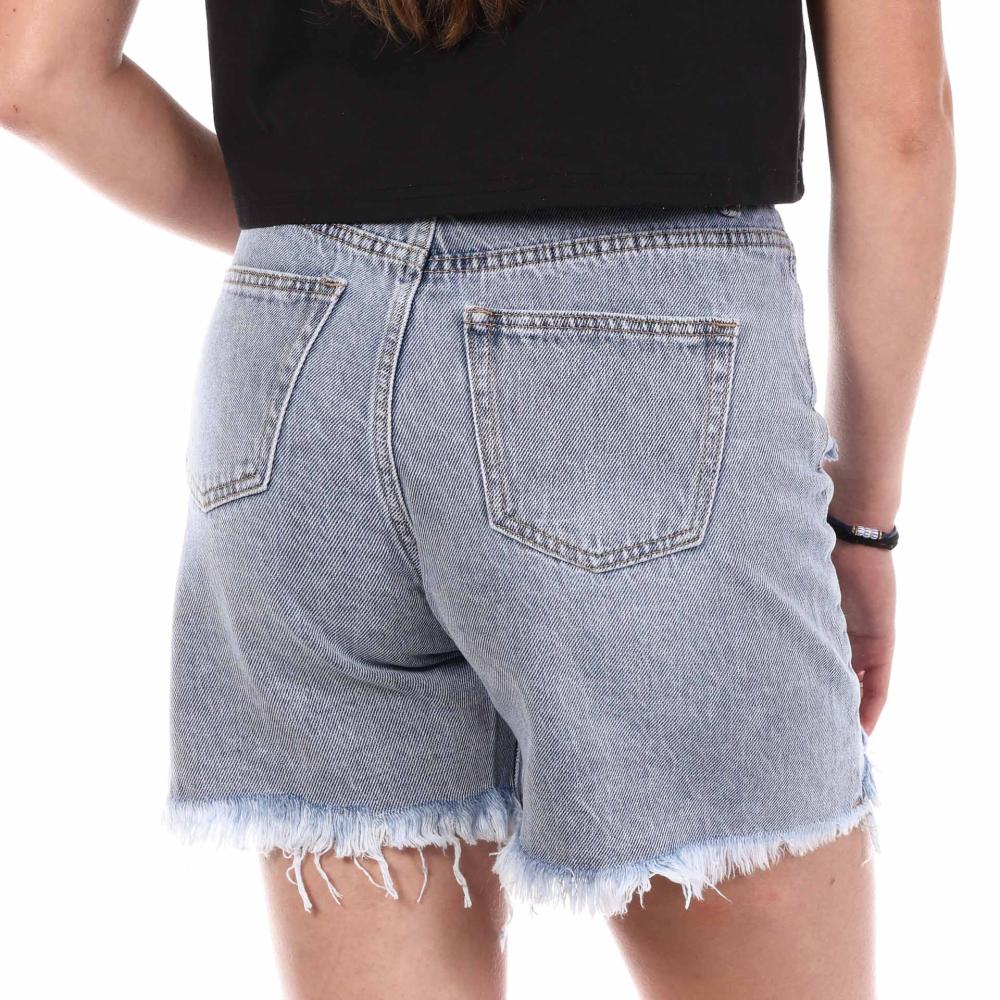 Pantalones cortos Monday Premium LBL Azul Mujer ver 2