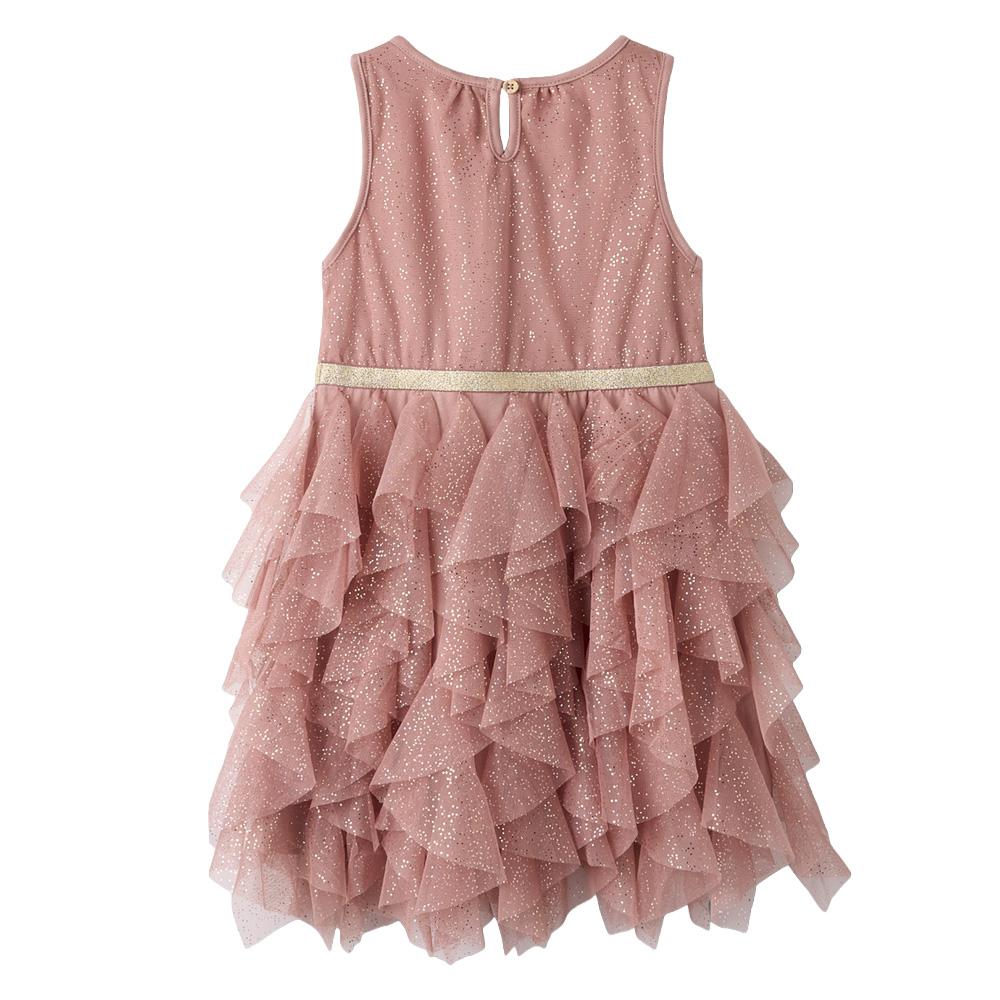 Vestido de niña rosa Guppy Frenata Spencer ver 2