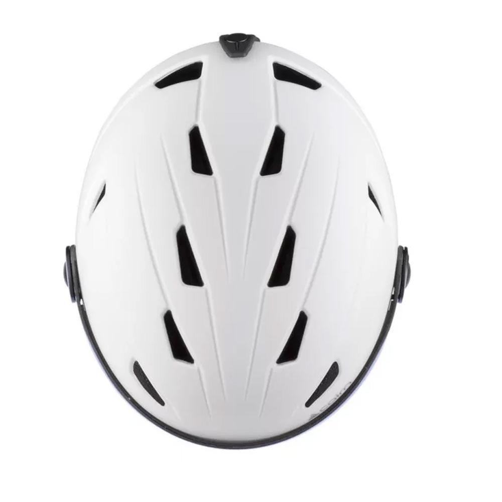 Casco de esquí blanco unisex Cairn Visor ver 3