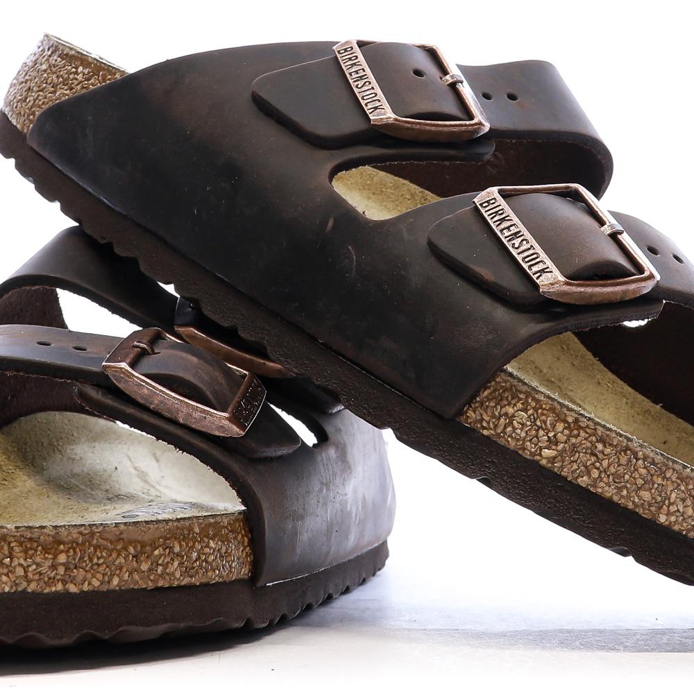 Sandalias Piel Marrón Hombre Birkenstock Arizona ver 7