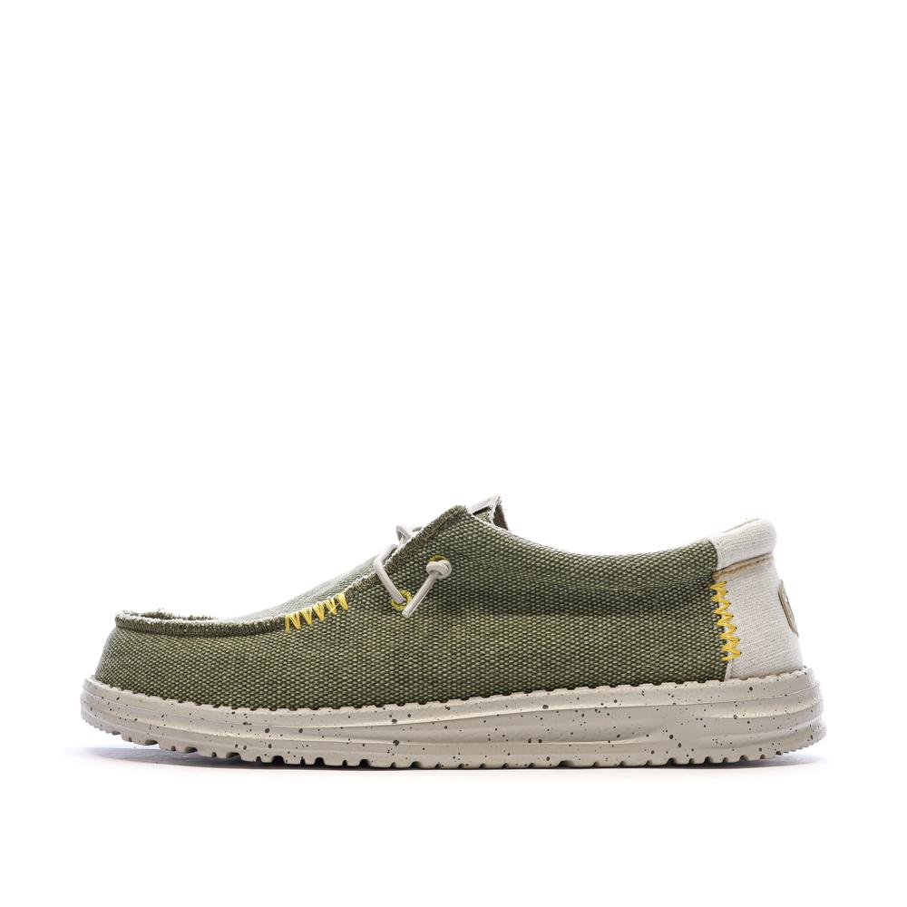 Hey Dude Olive Men’s Green Shoes affordable