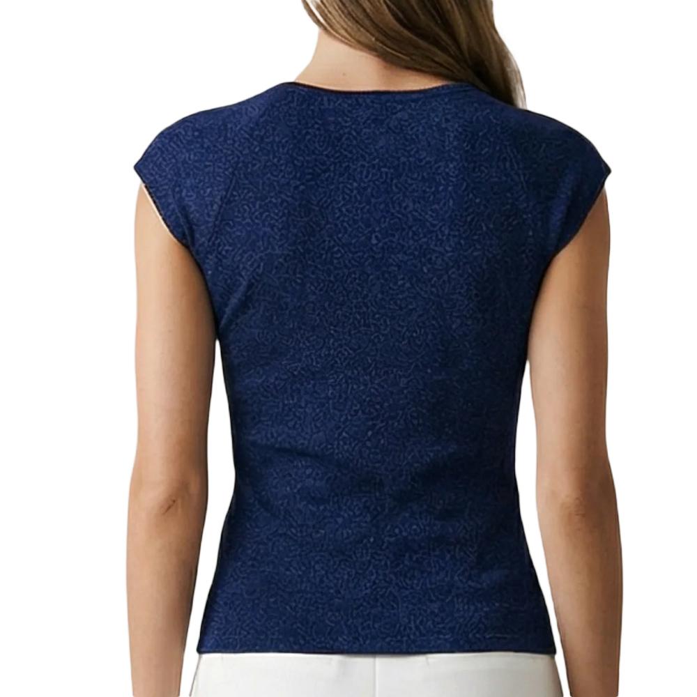 Morgan DIVALI Women’s Navy Blue T-shirt Photo of the Espace des Marques %store% store - view of %key%