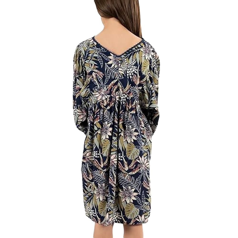 Girl's navy dress Kaporal Fairy Photo of the Espace des Marques %store% store - view of %key%
