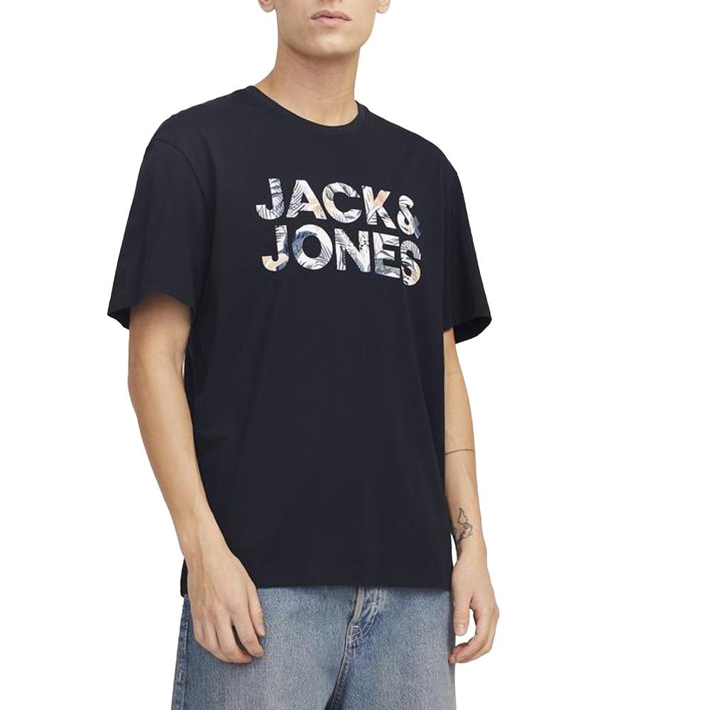 T-Shirt Noir Homme Jack & Jones Bryan pas cher