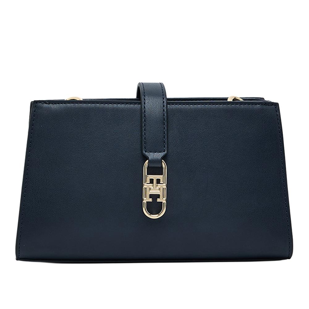 Tommy Hilfiger Libre Chain Cross Women’s Navy Shoulder Bag affordable