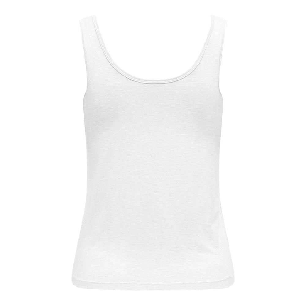 Women's white tank top JDY Mila Photo of the Espace des Marques %store% store - view of %key%