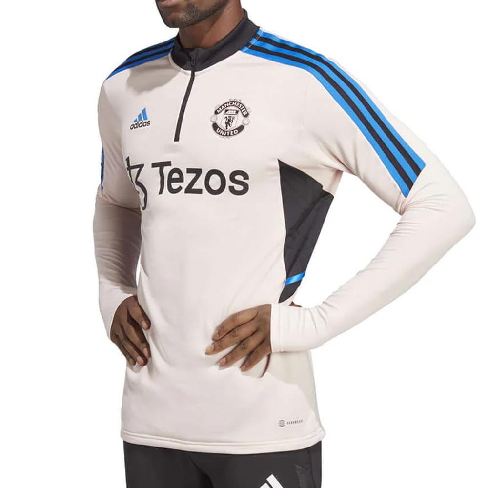 Manchester United Men's Pink Training Sweat Adidas 22/23 affordable